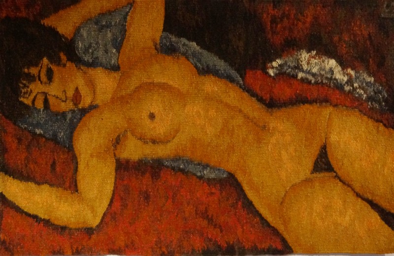 Akt leżący wg Modiglianiego